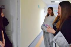 Akcja informacyjna w bursie.