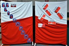 Dekoracja z okazji obchodów Odzyskania Niepodległości przez Polskę|
