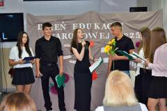 Występ wychowanków Bursy w uroczystości z okazji Dnia Edukacji Narodowej